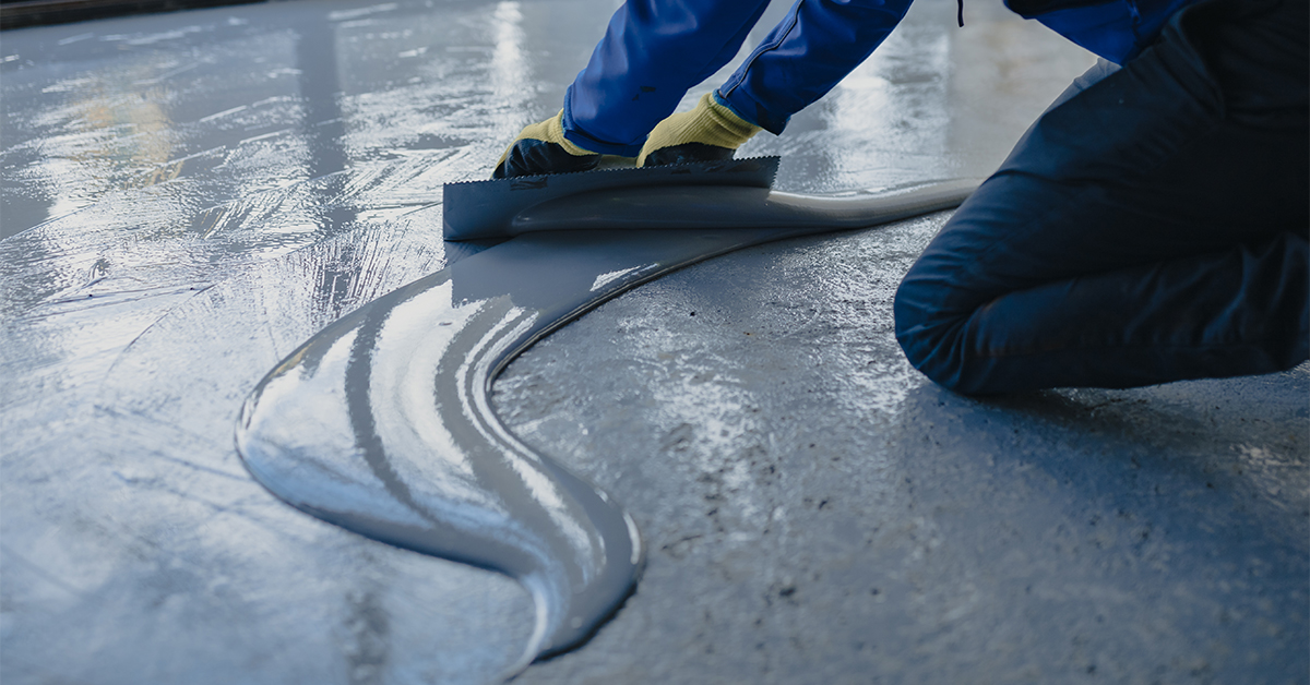 Cementitious waterproofing application on surface