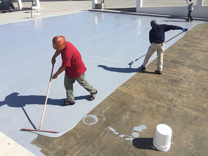 Waterproofing services for residential building